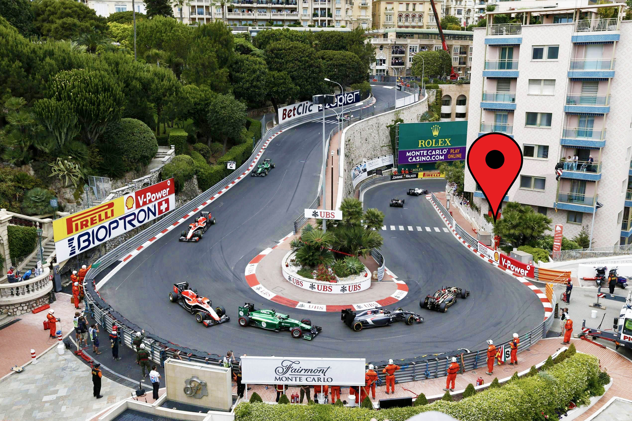 Fairmont Hairpin - Monaco Grand Prix - Lion Stone Events